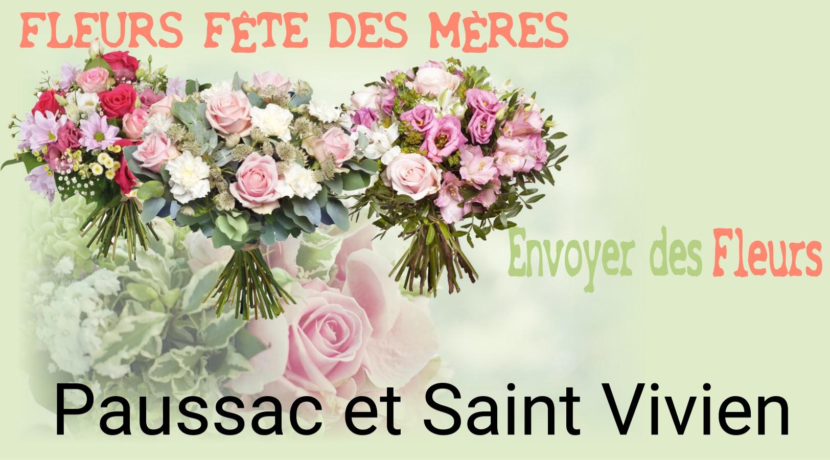Bouquet de Fête des Mères livré à Paussac-et-Saint-Vivien